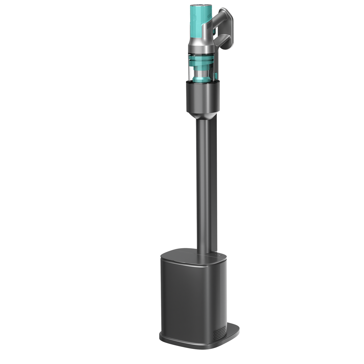 KISSAIR Cordless Vacuum Cleaner with Auto-Empty System, PowerDetect Clean & Empty, DuoClean Detect Nozzle & MultiFlex, Powerful Suction, HEPA Filter, Pet Hair Pickup, Carpets, Hardwood, Tiffany Green