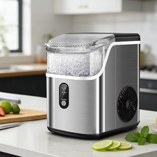 35Lbs/24H Nugget Ice Makers Countertop with Auto-Cleaning Function Z5825NB