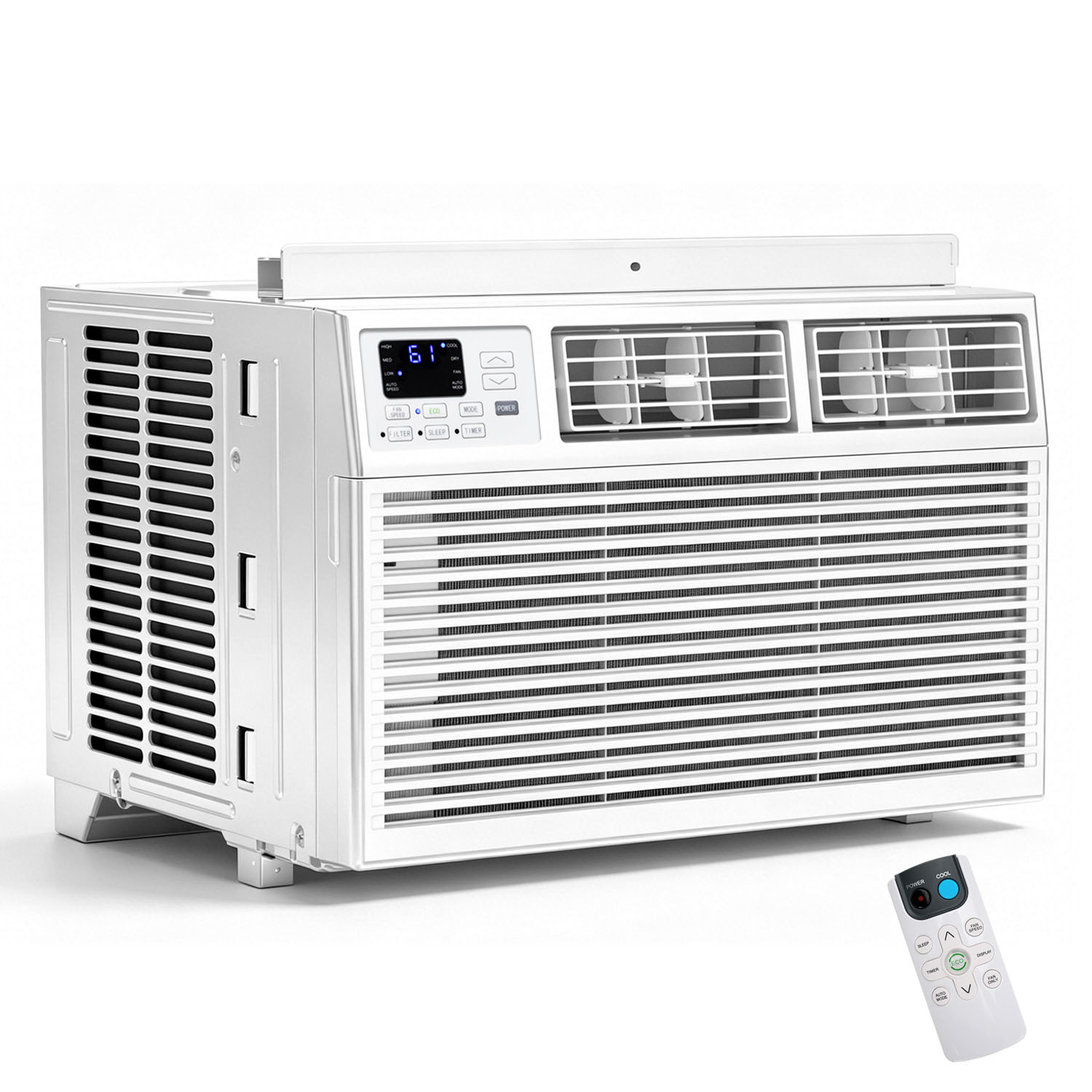 10000BTU Window Air Conditioner Cools up to 450 Sq. ft with 6 Modes