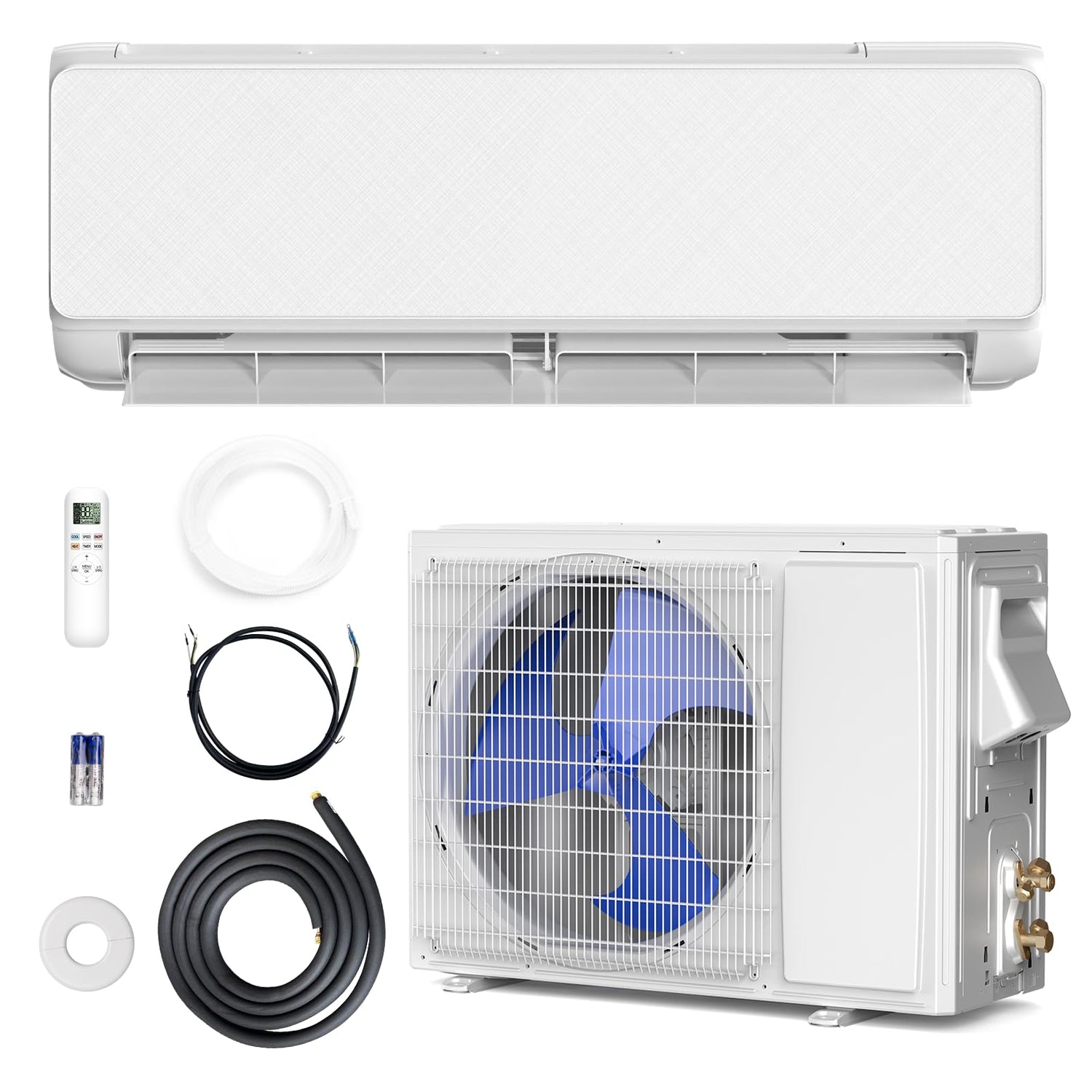 12000 BTU Mini Split Air Conditioner & Heat Pump, Inverter SEER2 22 115V, Energy Star, Cools and Heats Up to 750 Sq.ft A7201SP