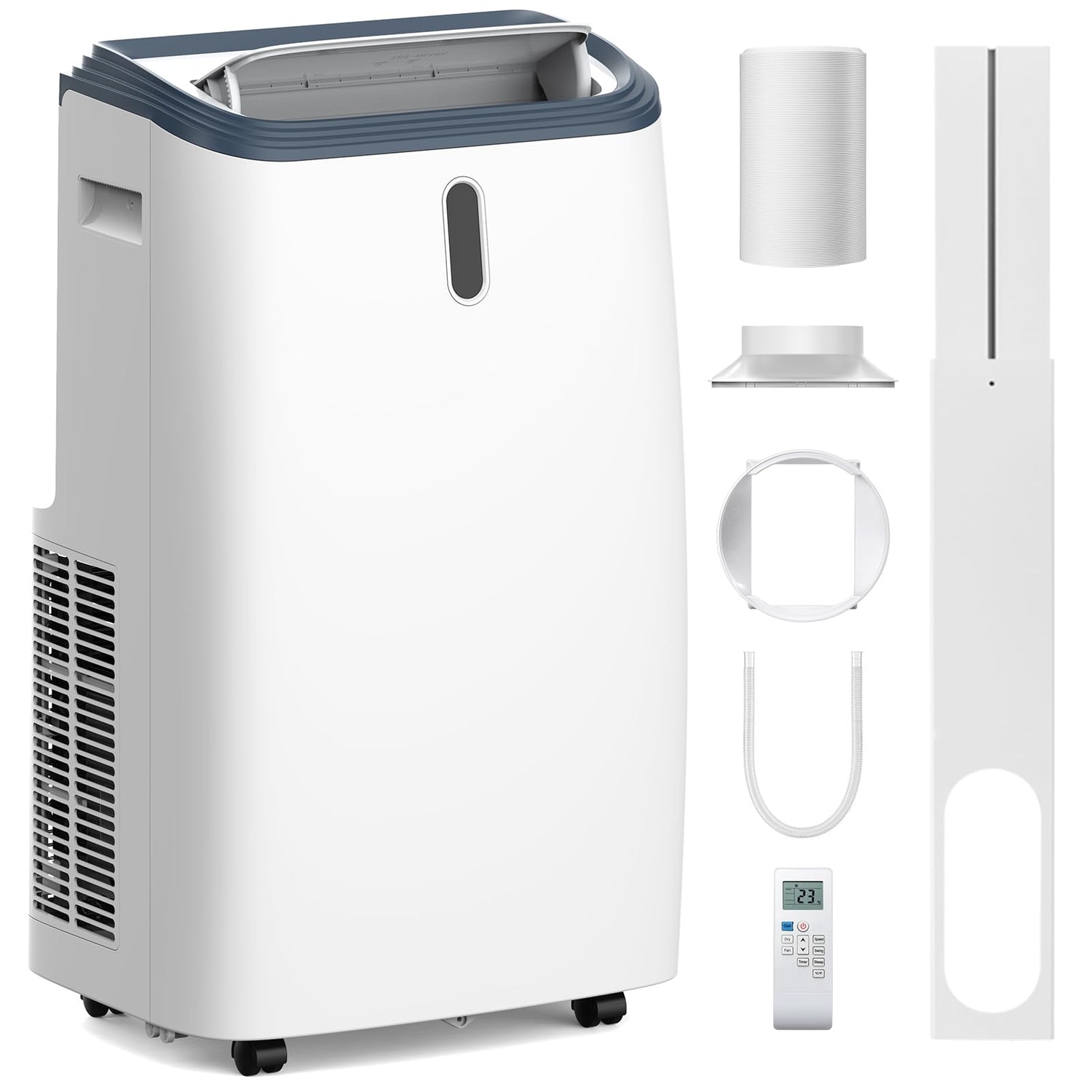 12000/14000 BTU Portable Air Conditioners 4-in-1 with Sleep Mode and 24H Timer A4212