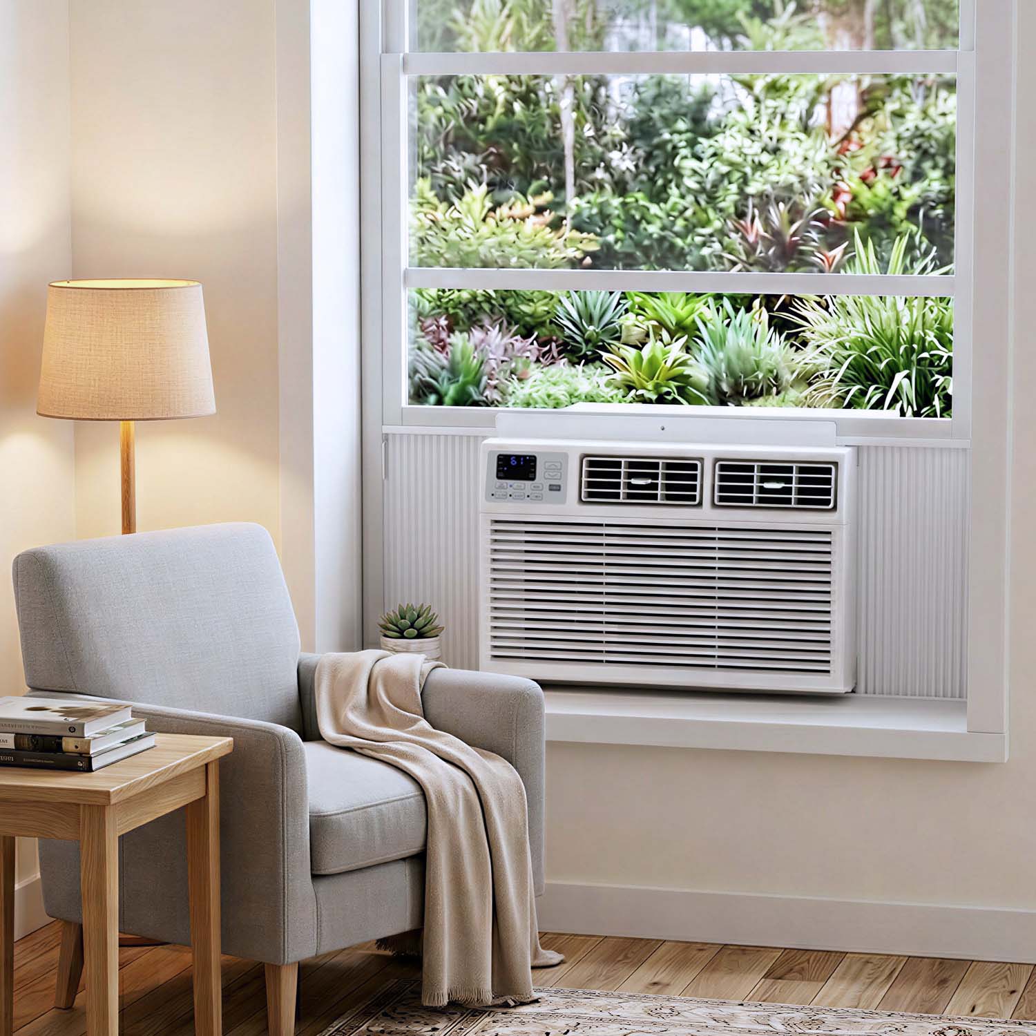 12000BTU Window Air Conditioner Cools up to 550 Sq. ft with 6 Modes