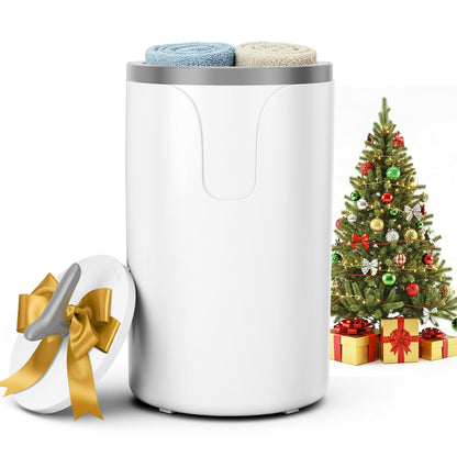 KISSAIR Towel Warmer, 20L Electric Hot Towel Warmer Bucket with 2 Heating Modes, Adjustable Timer, LED Display, Fragrance Holder