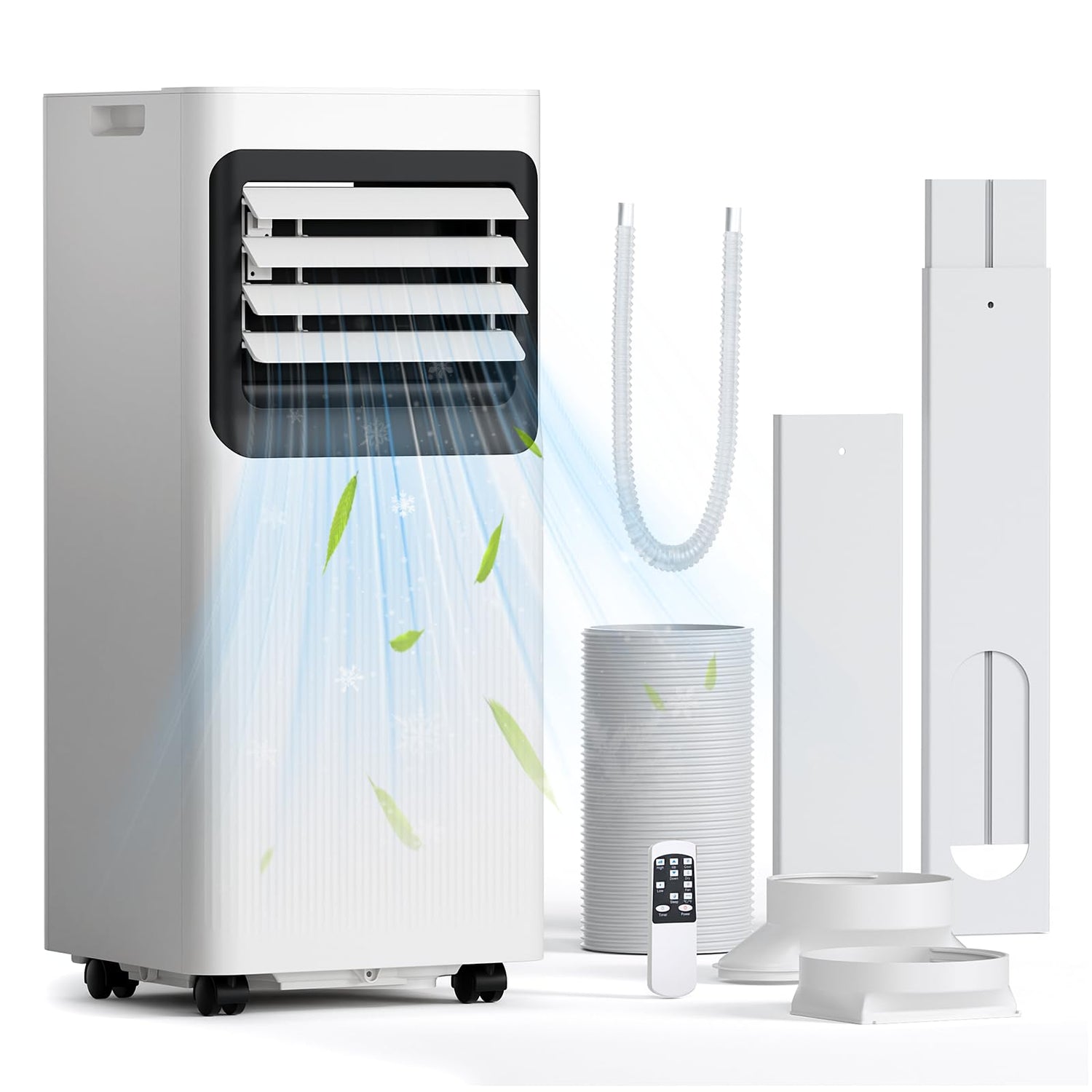 8000/10000 BTU Portable Air Conditioner 4-in-1 with Sleep Mode and Child Lock A4216T