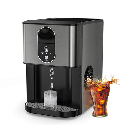 KISSAIR 44 Lbs/24H Nugget Ice Maker Countertop Dispenser