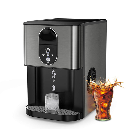 KISSAIR 44 Lbs/24H Nugget Ice Maker Countertop Dispenser