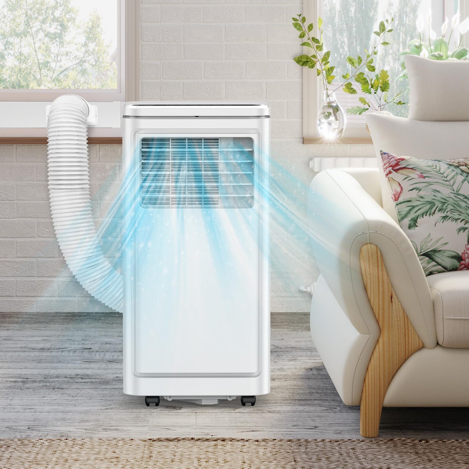 8000/10000 BTU Portable Air Conditioners for Room up to 350/450 Sq. Ft A5406